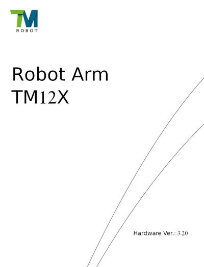 Манипулятор робота TM12X [2,5 Мб]